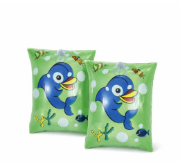 BOIA DE BRAÇO INFLAVEL 19X16CM DEC.SORT. MR318